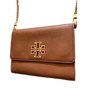 AUTHENTIC Tory Burch Britten Chain Wallet